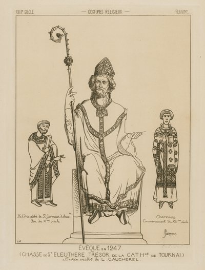 Religious Costumes in the Medieval Period by Raphael Jacquemin